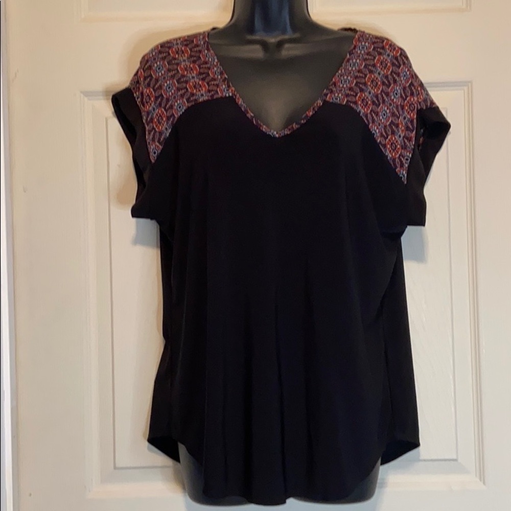 Perseption Concept Top Blouse Sheer!